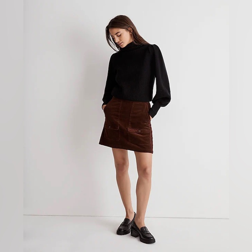 Madewell corduroy mini skirt